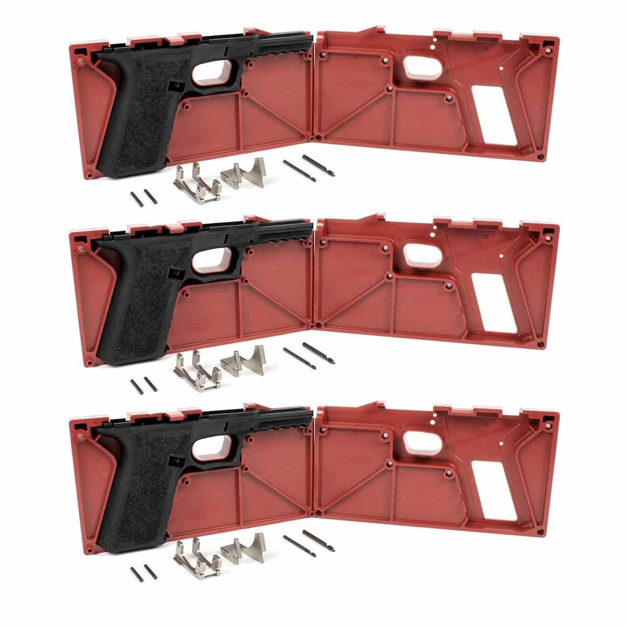 New Release: For Sale Polymer80 PF940v2™ 80% Full Size Frame and Jig Kit (Glock® 17/22/24/31/34/35 Compatible) – 3-Pack
