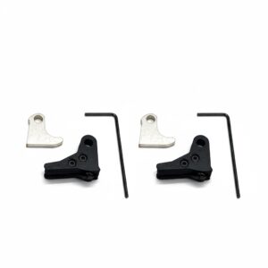 ⚡ New: For Sale 2 PACK GLOCK POLYMER V3 Trigger Shoe Kit with Safety and Curved Steel Trip