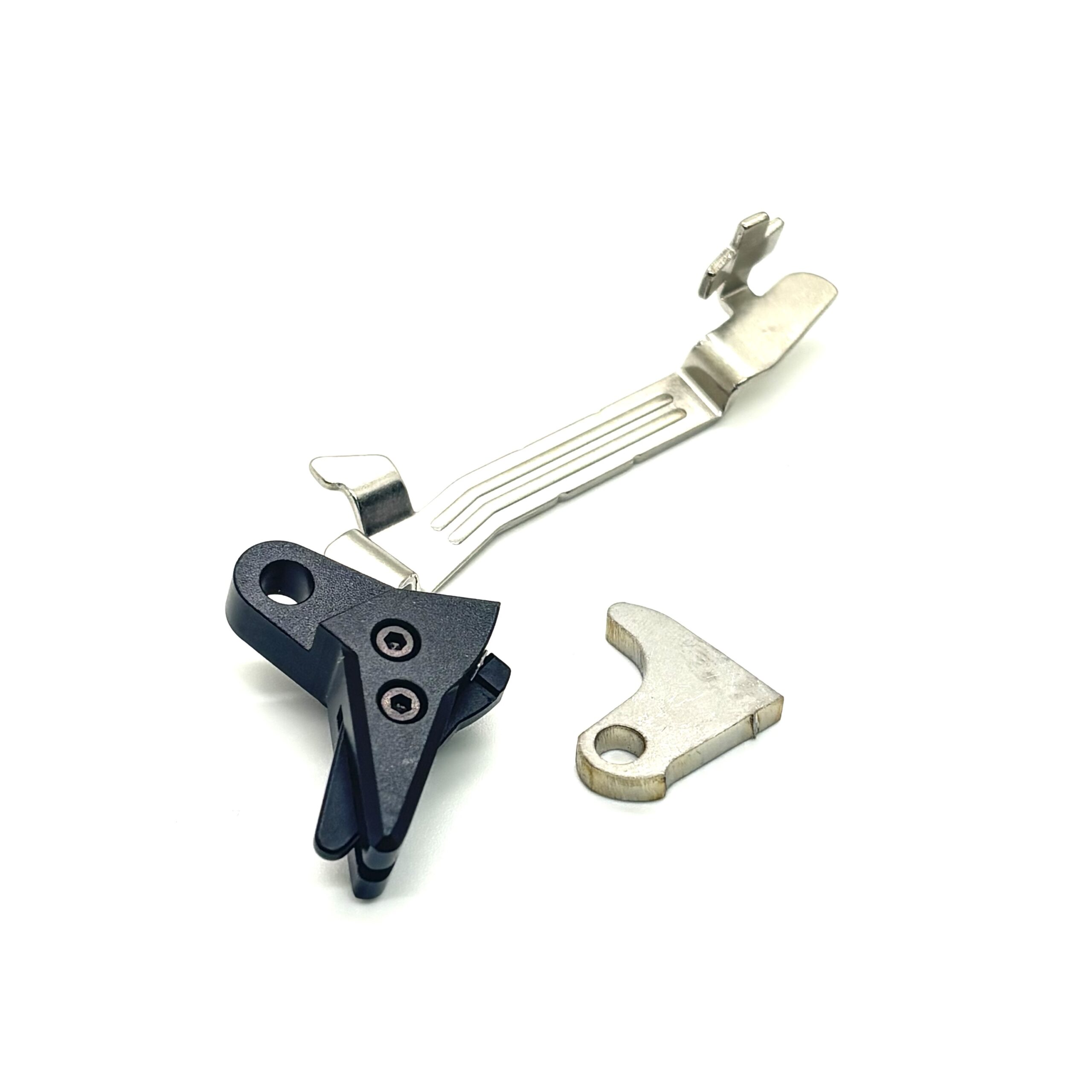 ⚡ New: For Sale GLOCK 43 43X 48 FRT V3 TRIGGER BAR COMPLETE KIT / 6061 Aluminum Shoe + Slimline Bar + Steel Curved Trip - Image 2
