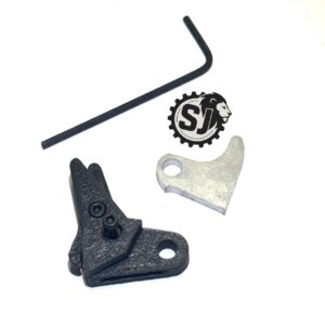 ⚡ New: For Sale Glock FRT Polymer V3 Trigger Shoe Kit with Safety and Curved Steel Trip for All Glocks – Black